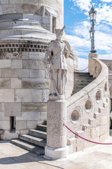 Fisherman's Bastion in Budapest, Hungary. September 2017