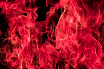 Crédence de cuisine en verre imprimé Flamme Pink blazing fire flame background and textured