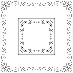 Frame Border Decorative Design
