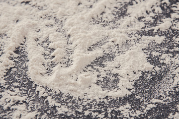 White floor on black background, abstract texture