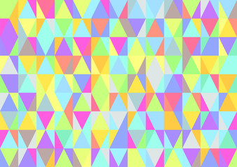 Abstract geometry background in polygonal shape.