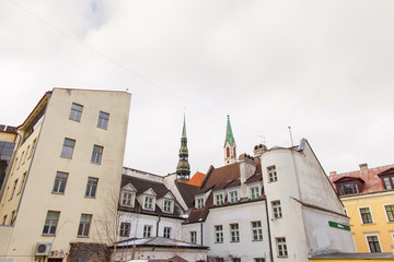 house in the old town of Riga