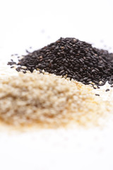 black and white sesame seed