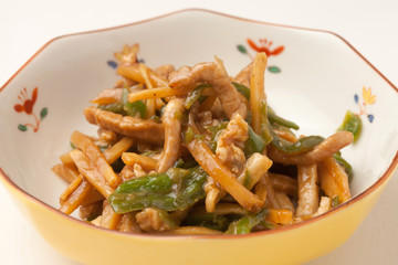 青椒肉絲
