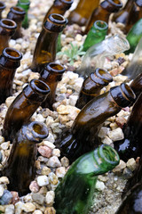 bouteilles de décoration