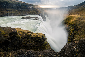 Gullfoss waterfall