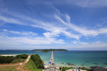 山口県下関市　角島大橋
