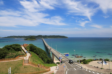 山口県下関市　角島大橋
