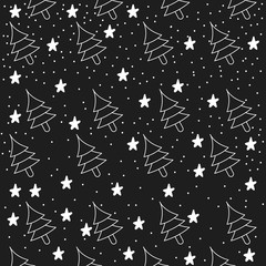 Fototapeta premium Christmas pattern