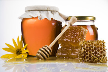 Sweet honey, Flower, honeycombs