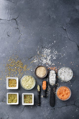 Different types of salt