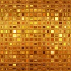 Luxurious golden mosaic
