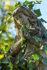 ancient monuments in the cemetery