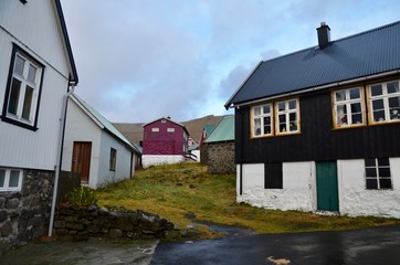 フェロー諸島 Faroe Islands エストゥロイ島 エストロイ島 Eysturoy Island オインダールフィヨルドゥル Oyndarfjø