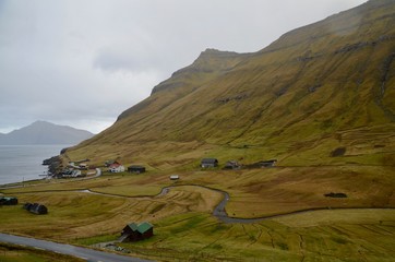 フェロー諸島 Faroe Islands エストゥロイ島 エストロイ島 Eysturoy Island エルドゥヴィーク周辺 around Elduvik
