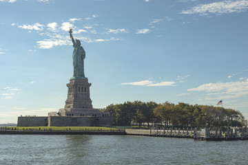 Fototapeta na wymiar Statue Of Liberty In New York City