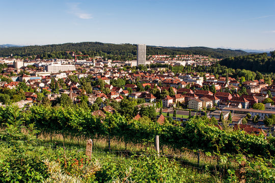 Cityscape of Winterthur (Switzerland)