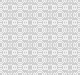 vector seamless pattern, grey color, abstract background