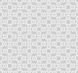 Kissenbezug vector seamless pattern, grey color, abstract background © PETR BABKIN