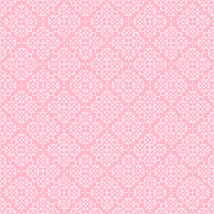 vector seamless pattern, pink color, geometric design, wallpaper background