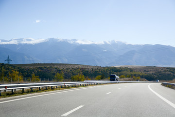Road in Bulgaria