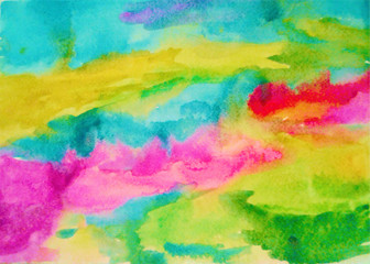 Obraz na płótnie Canvas Water color