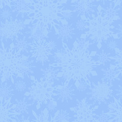 Fototapeta na wymiar Snowflake seamless pattern. Happy New Year. Element for the New Year's design.