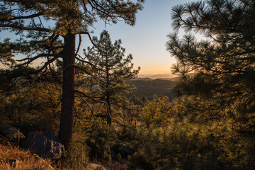 Obraz premium Sunset Landscape near Mt. Laguna