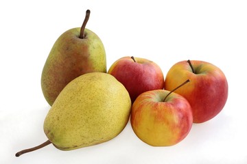 tasty apples and pears