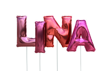 Luftballons Name Lina © virtua73