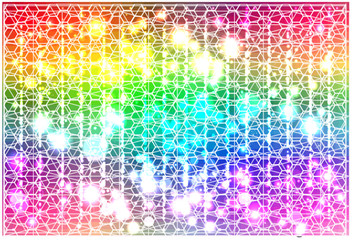 Colorful geometric background.