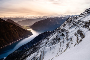 Obraz premium Hoch über dem Achensee