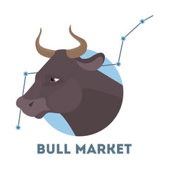 Bull stock market.