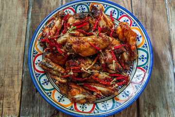 Bufalo style chicken wings
