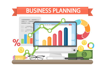 Business planning concept.