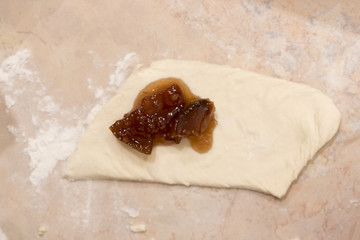 jam on the dough cheesecakes with jam