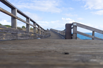 Wandersteg &uuml;ber den Klippen der Algarve