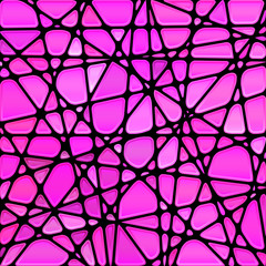 abstract vector stained-glass mosaic background