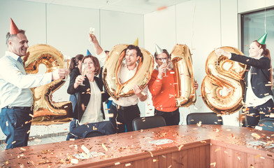 2018 New Year office party