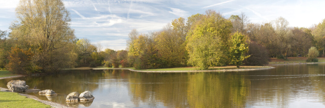 Herbststimmung im M&uuml;nchner Ostpark