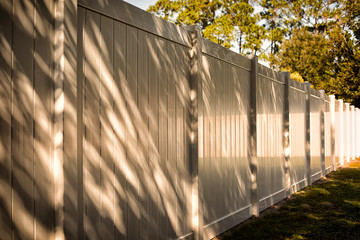 Solid Privacy Vinyl Fence