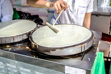 cooker for baking pancakes