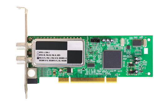 Analog TV card for desktop computer