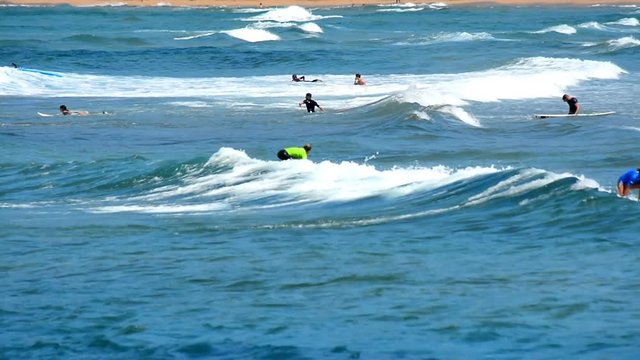  Surfer girls in Porto Ferro beach