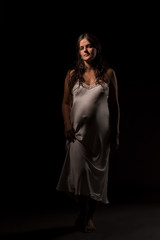 Obraz premium Pregnant girl