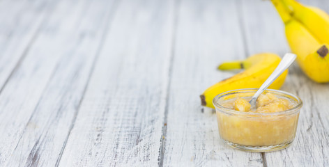 Banana Mash (close-up shot)