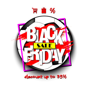Black Friday Sale soccer ball