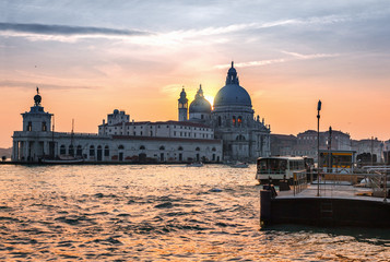 Fototapeta na wymiar Sunset in Venice