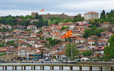 Blick auf Ohrid