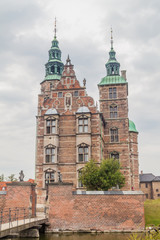 Fototapeta na wymiar Rosenborg castle in Copenhagen, Denmark